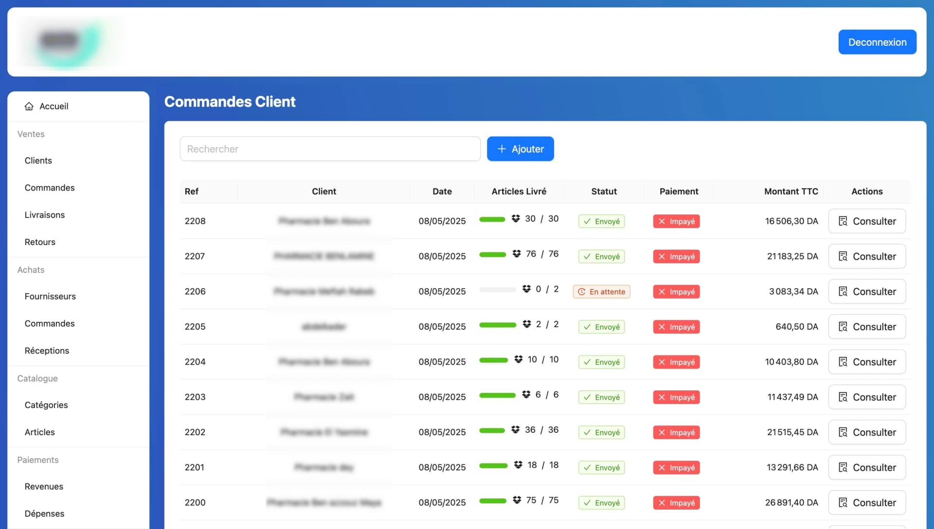 Plateforme de Distribution Pharmaceutique